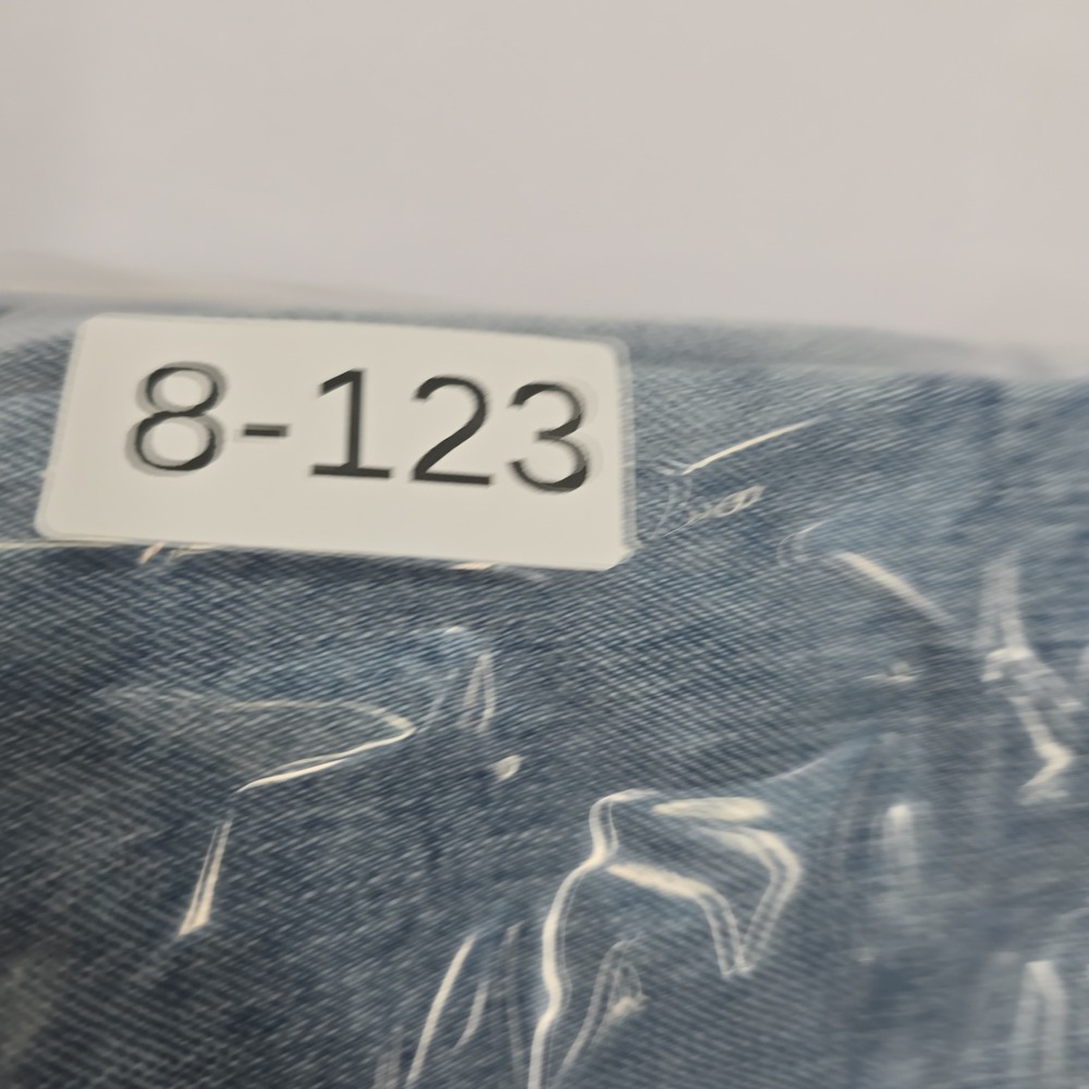 Gap Denim High Rise Wide Leg Light Wash Drawstring Pants XL Blue Acid Wash - Picture 7 of 7